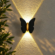 Outdoor Wall Light with Butterfly Design | Weather-Resistant Aluminium LED Fixture for Garden Ambience 0