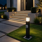 Outdoor Landscape Path Lights with Waterproof Socket | Modern LED 3000K Warm Glow for Garden Power Access 6