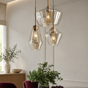 Prism Collection | Glass Pendant Light with Adjustable Cord | Elegant Ambient Lighting for Home Decor 8
