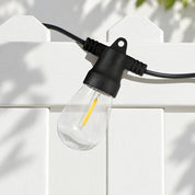 SolarGlow | Outdoor String Lights with Edison Bulbs and Solar Power | Weather-Resistant Decorative Lighting for Patios and Gardens 2