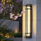 Xalba | Vertical LED Outdoor Wall Light with Alabaster Effect Diffuser | Uniform Soft Glow for Facade Illumination 10