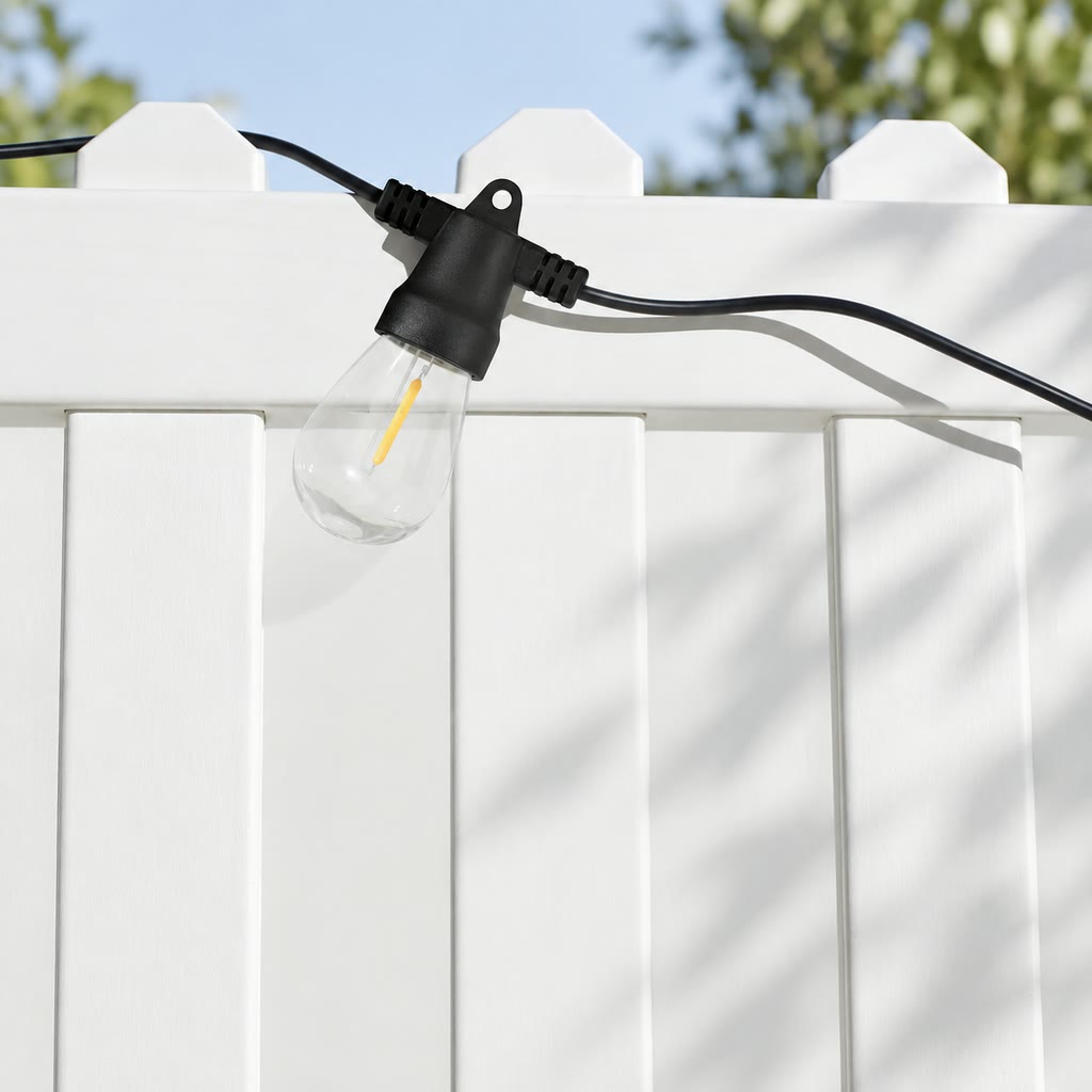 SolarGlow | Outdoor String Lights with Edison Bulbs and Solar Power | Weather-Resistant Decorative Lighting for Patios and Gardens 4