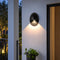 Yolena Collection | Oval LED Outdoor Wall Light with Downward Beam | Minimalist Aluminium Design for Warm Exterior Illumination 5
