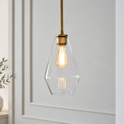 Prism Collection | Glass Pendant Light with Adjustable Cord | Elegant Ambient Lighting for Home Decor 7